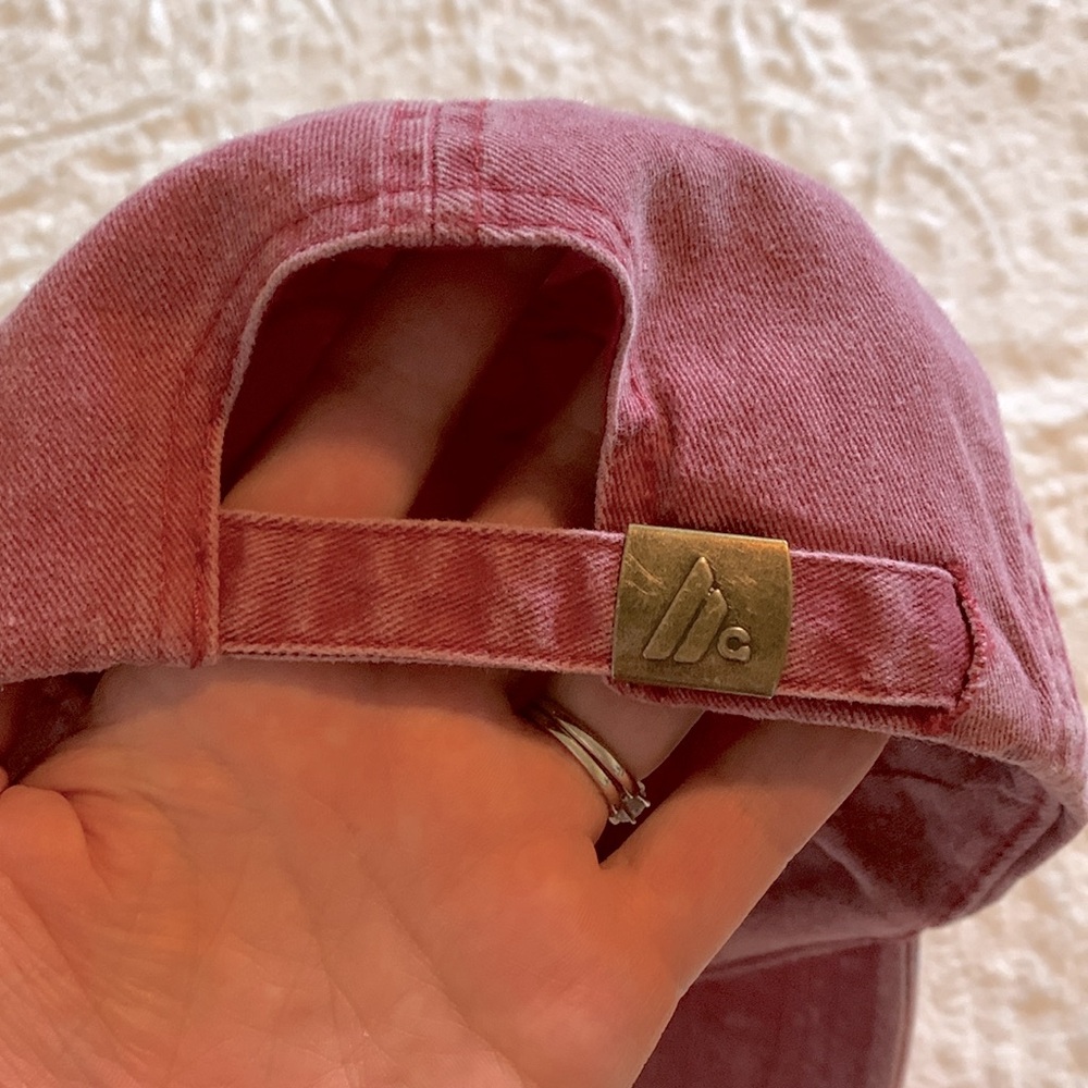 Red 'Wild' Embroidered Cap - Picture 2 of 2
